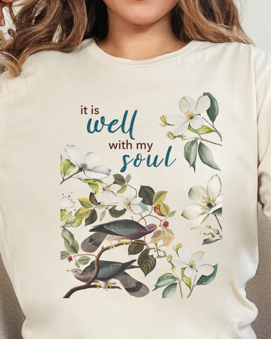 Chinoiserie Floral Bird