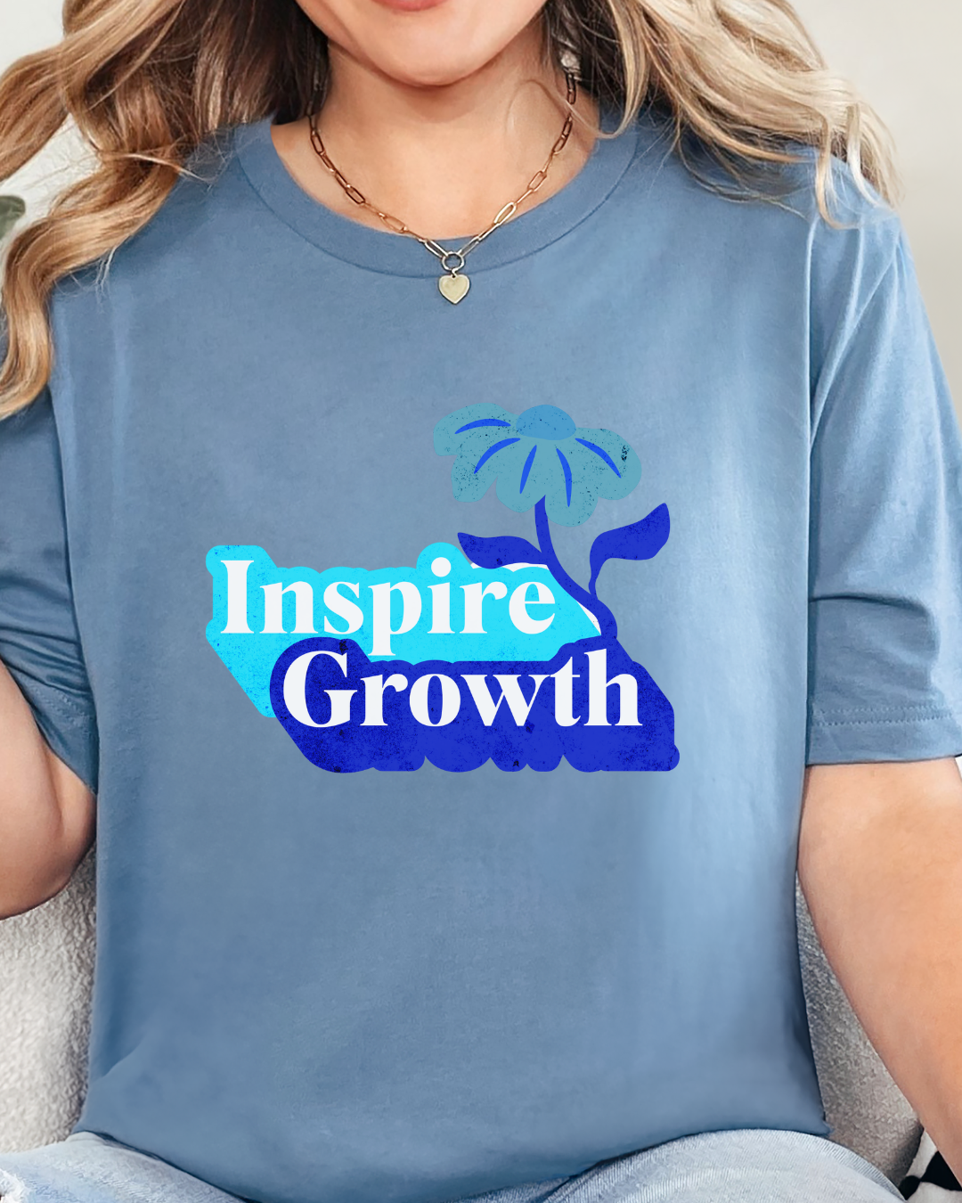 Inspire Growth — Motivational Gardner Graphic Tee
