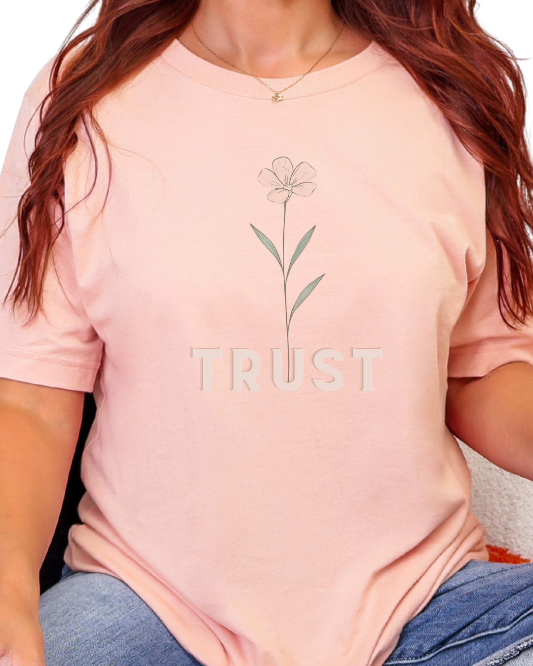 Trust Floral Tee