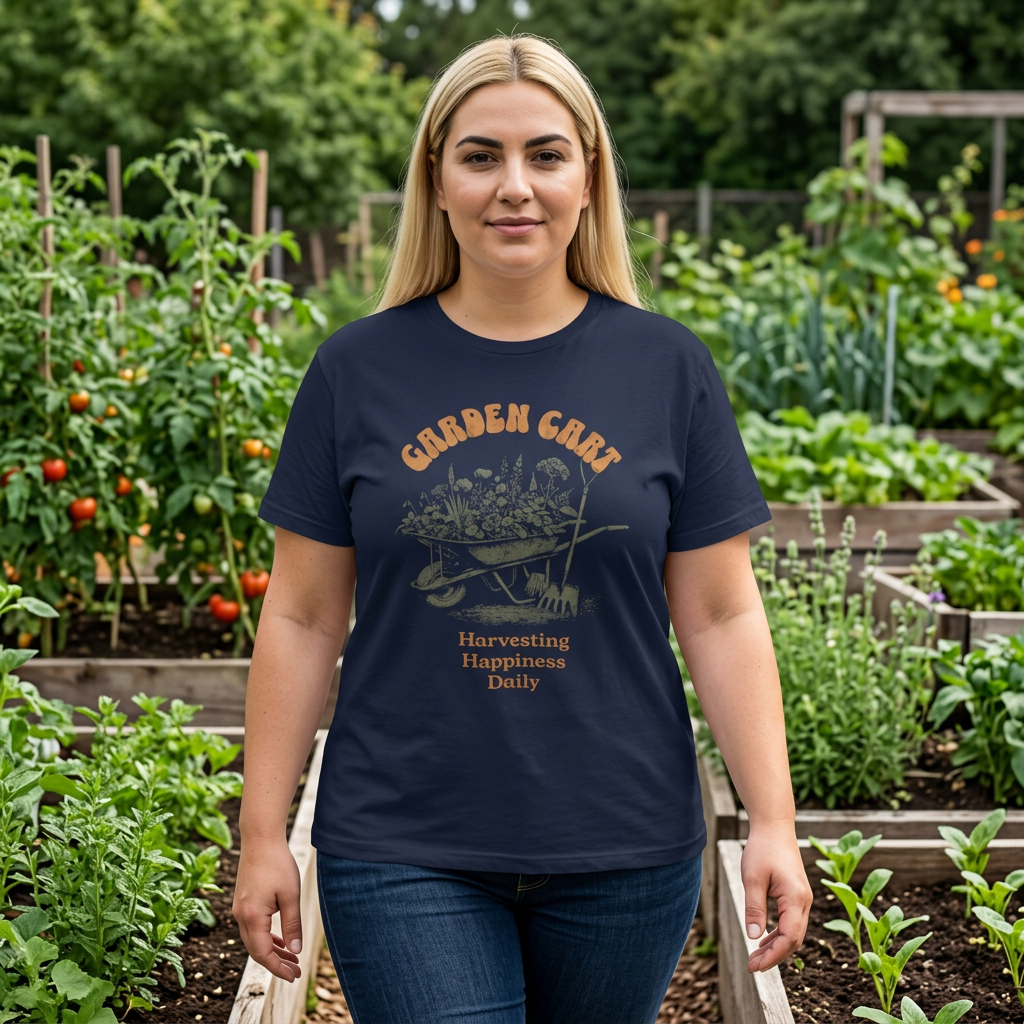 Garden Harvest Vintage Floral Tee