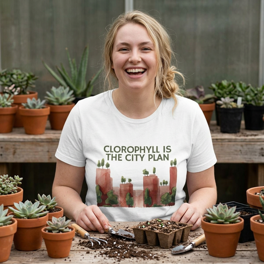 Chlorophyll Is The City Plan Tee