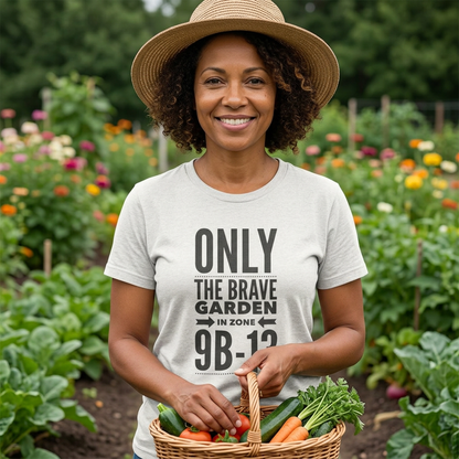 Only The Brave Garden 9B-13 Tee — Vintage Botanical Garden Shirt
