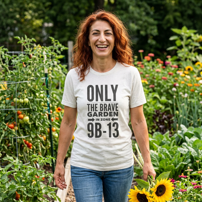 Only The Brave Garden 9B-13 Tee — Vintage Botanical Garden Shirt