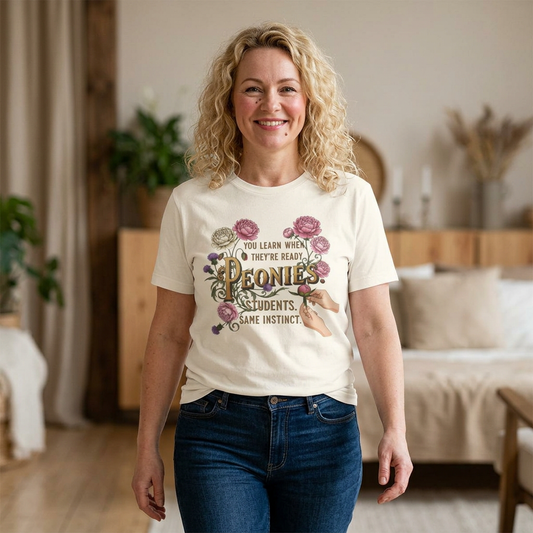 You Learn When They're Ready- Teacher Tee