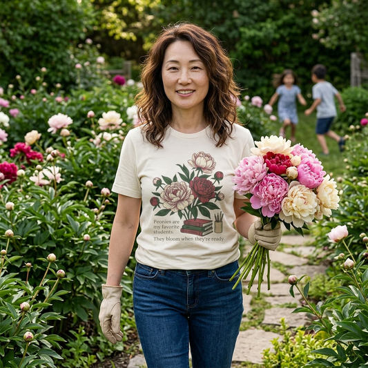 Peonies Are My Favorite Students