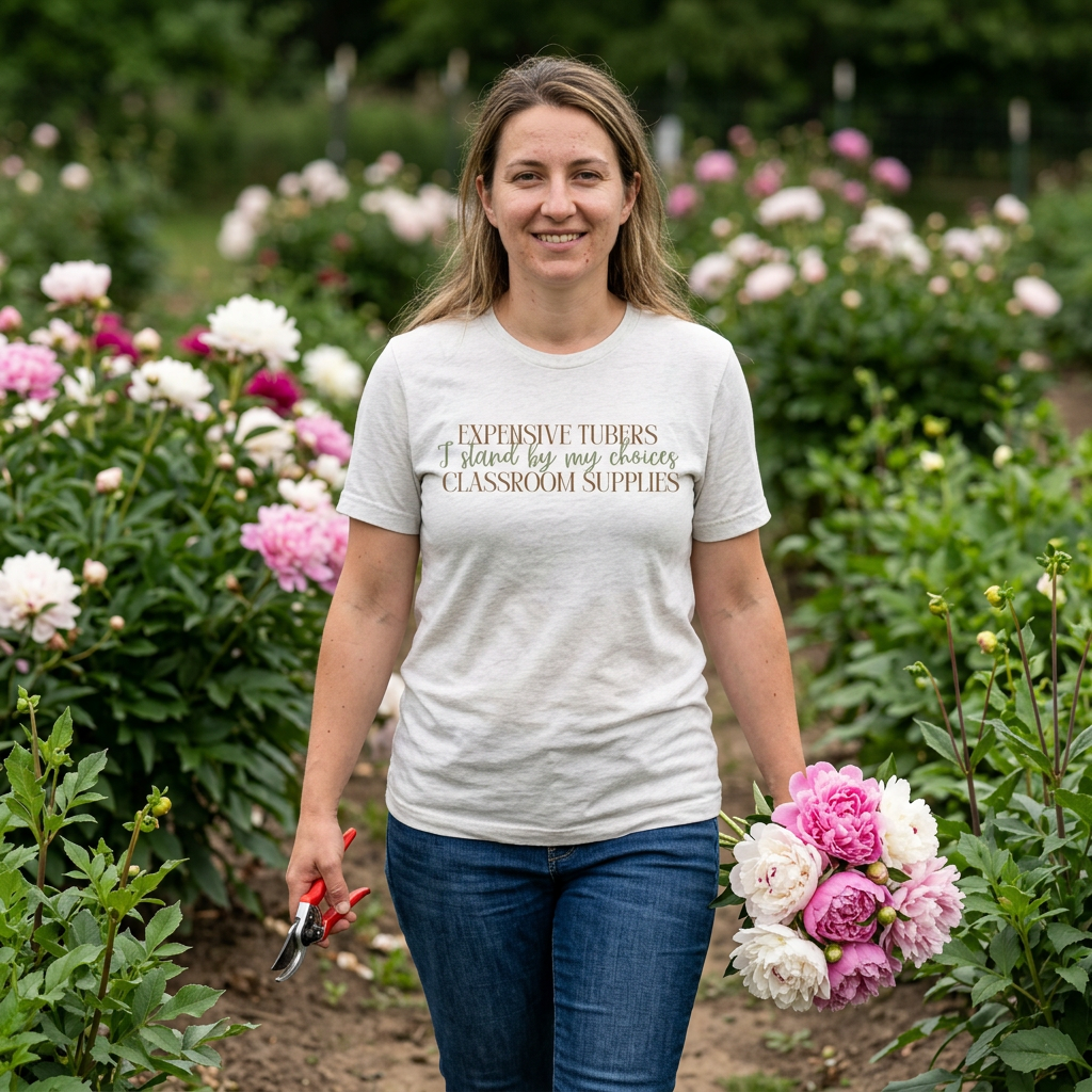 Expensive Tubers I Stand By My Choices Classroom Supplies - Teacher and Gardner Funny Tee