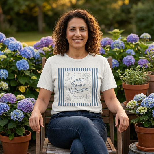 June Belongs to Hydrangeas
