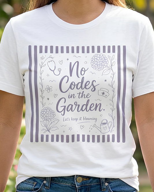 No Codes in the Garden Floral