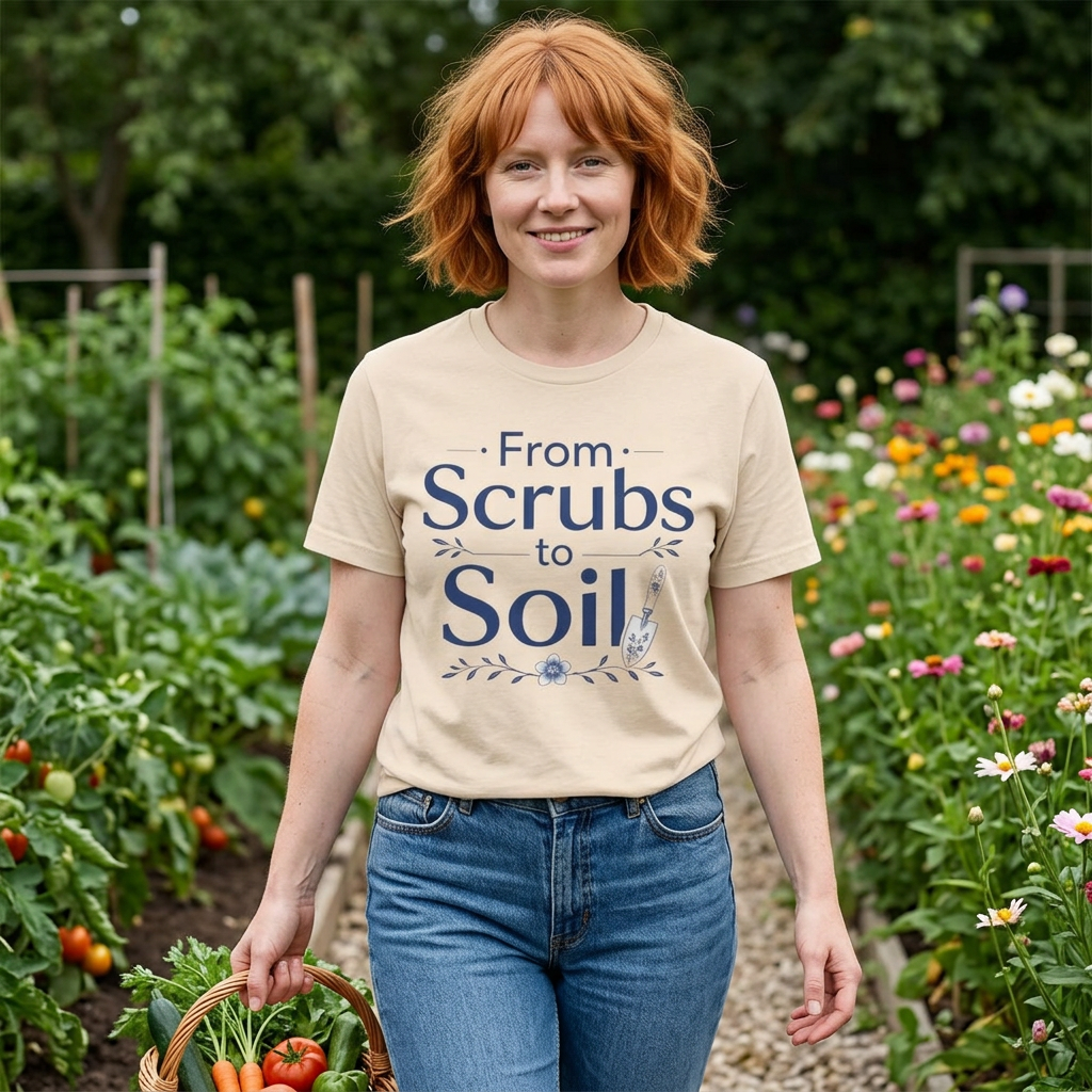 From Scrubs to Soil T-Shirt