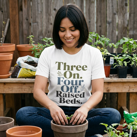 Three On. Four Off. Raised Beds. - Nurse Inside Joke