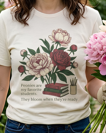 Peonies Are My Favorite Students