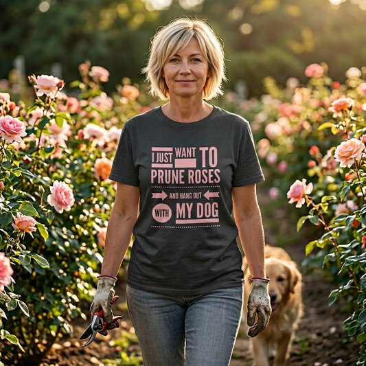 I Just Want to Prune Roses and Hang Out with My Dog