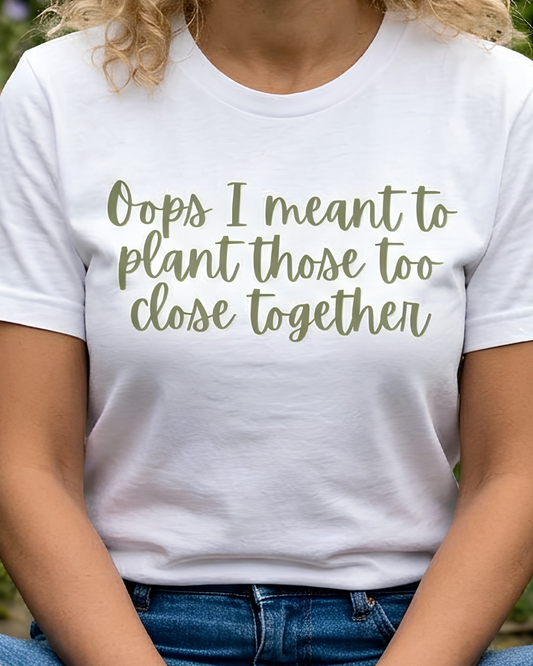 Oops I Meant to Plant Those Too Close Together