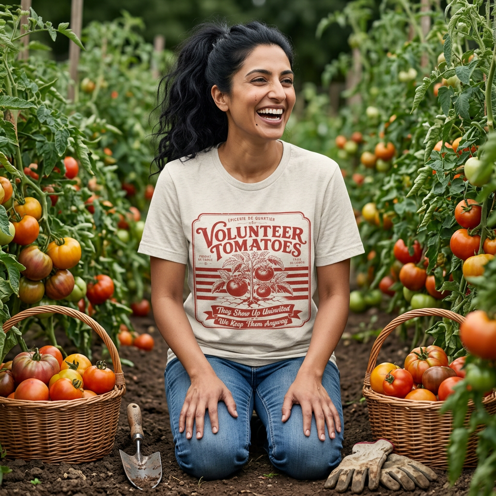 Volunteer Tomatoes