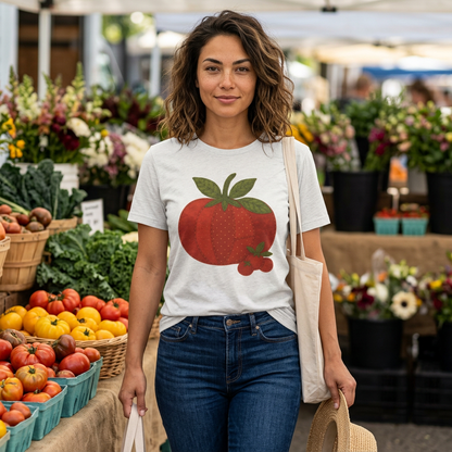 Faux Patchwork Tomato