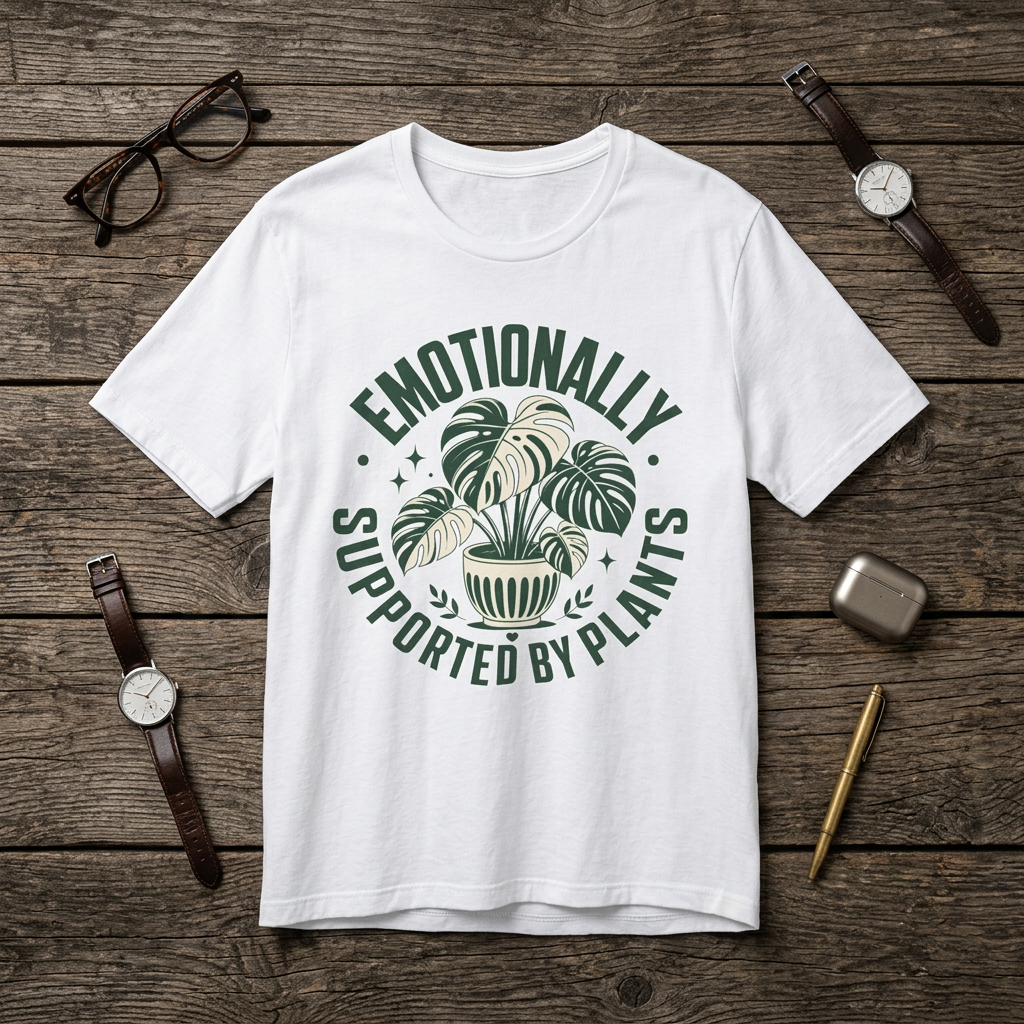 Emotionally Supported by Plants Tee