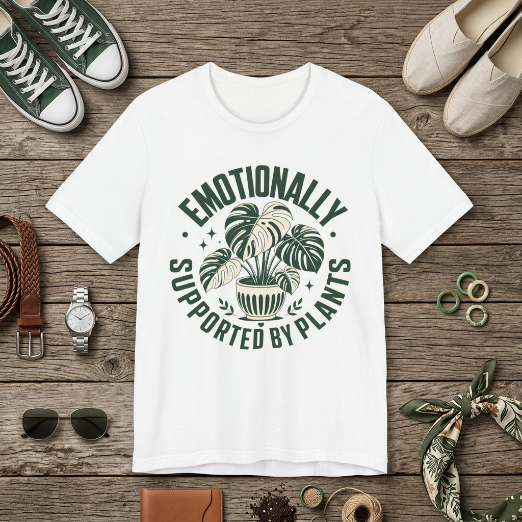 Emotionally Supported by Plants Tee