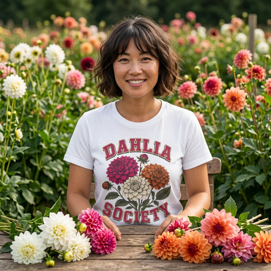Dahlia Society T-Shirt Tee