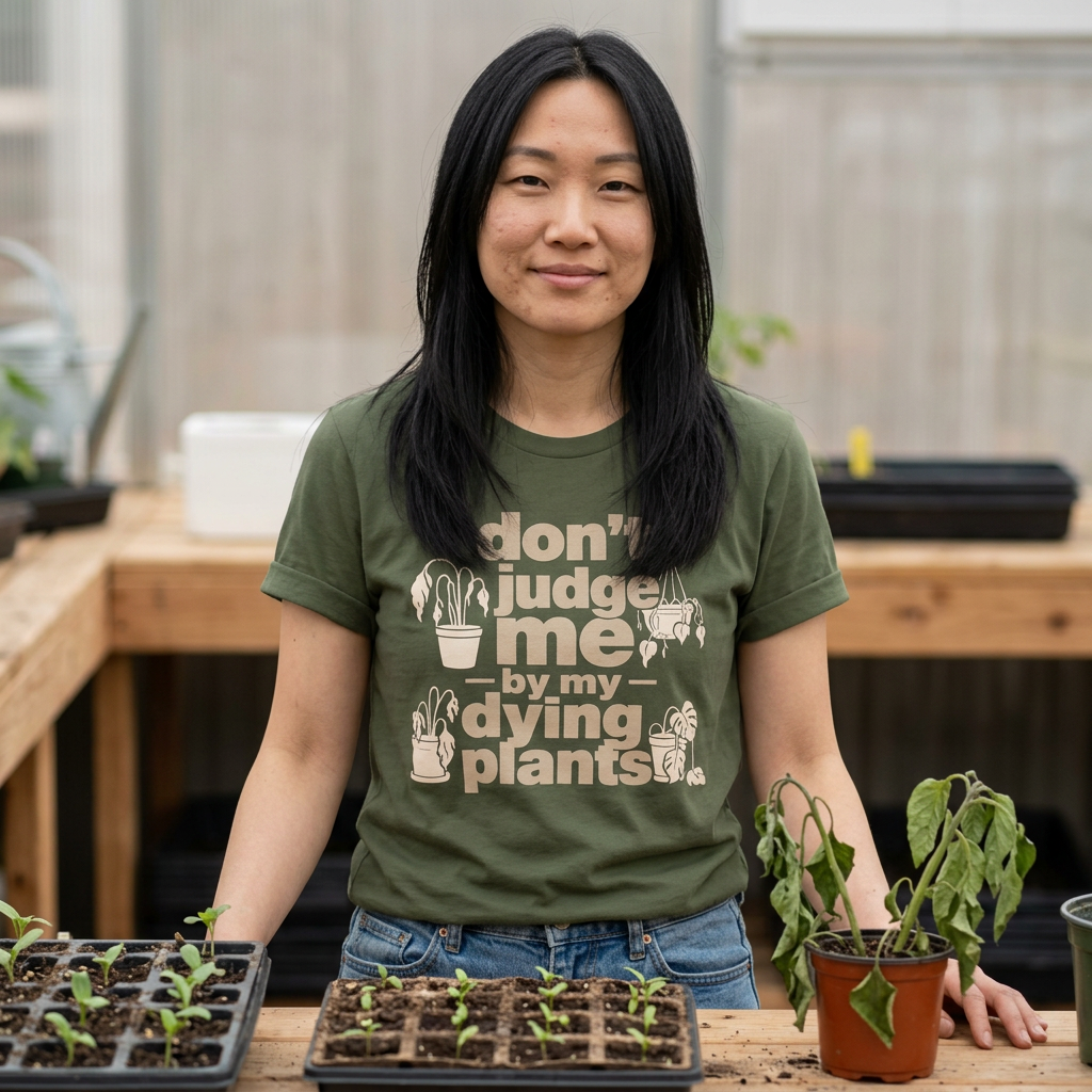Don't Judge Me by My Dying Plants Tee