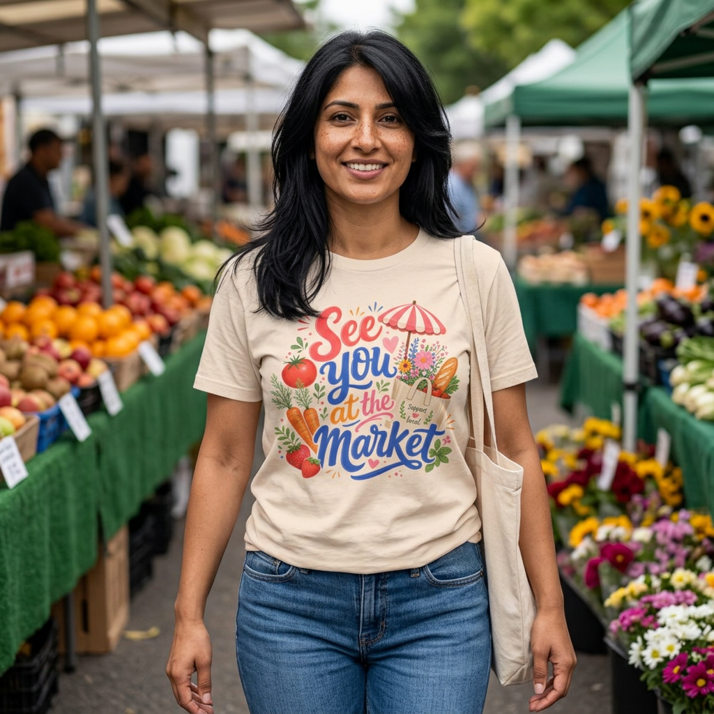 See You at the Market Tee