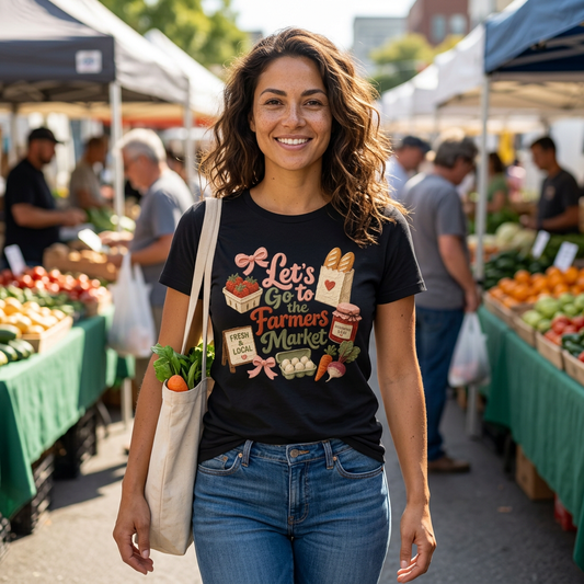 Let's Go to the Farmers Market Tee