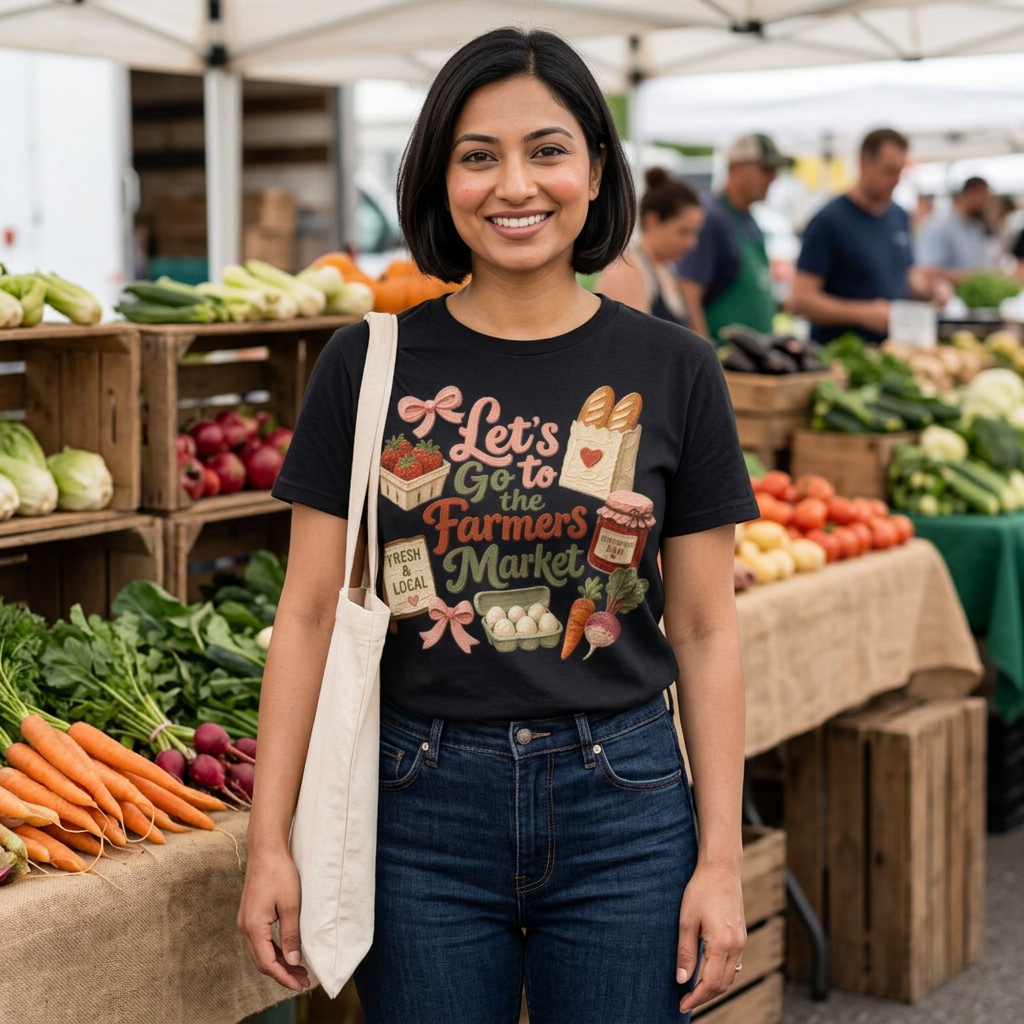 Let’s Go to the Farmers Market Tee