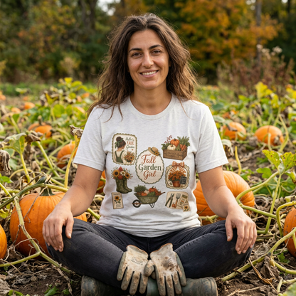 Fall Garden Girl Tee