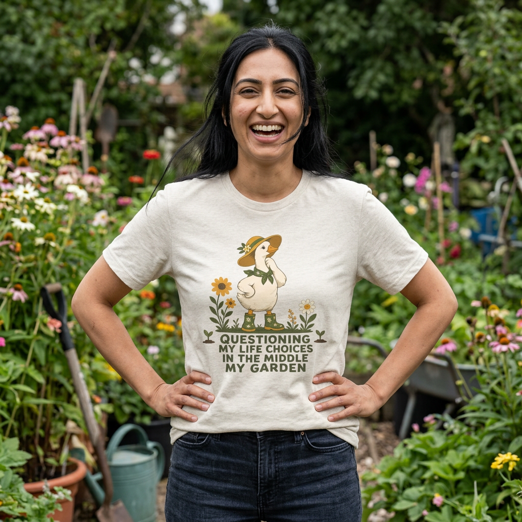 Questioning My Life Choices in the Middle My Garden Tee