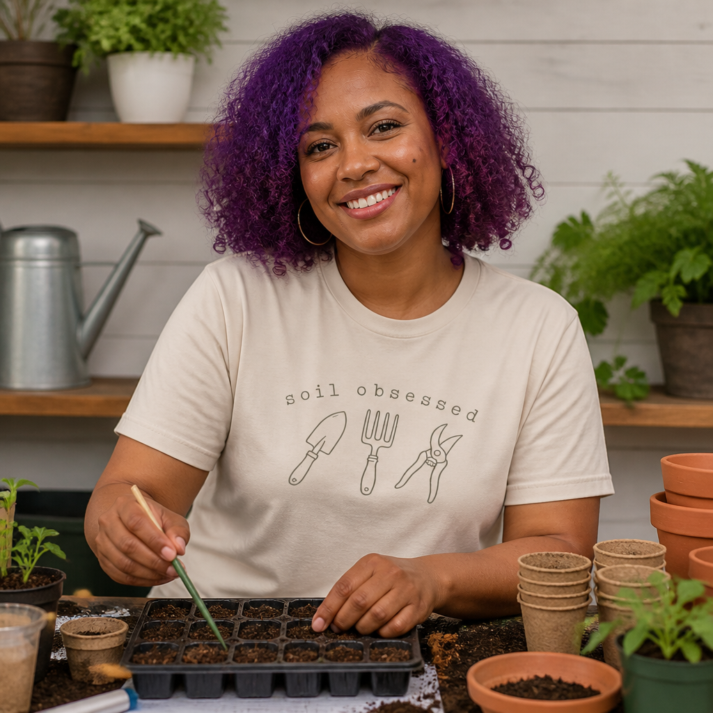Soil Obsessed Gardening Tee