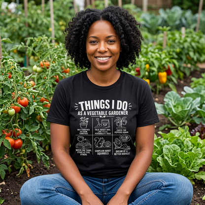 Things I Do Vegetable Gardiner Tee