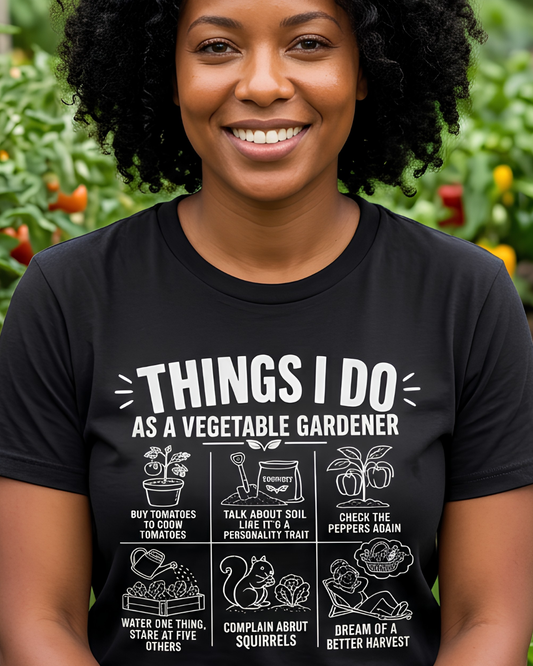 Things I Do Vegetable Gardiner Tee