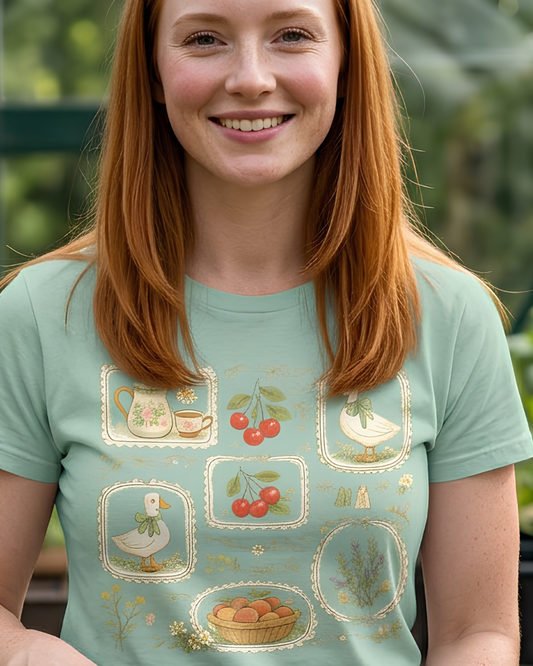 Goose & Cherry Vintage Tee