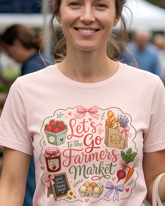 Let's Go to the Farmers Market Tee