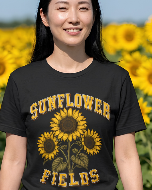 Sunflower Fields Tee