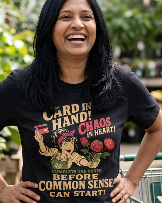 Card in Hand, Chaos in Heart Tee
