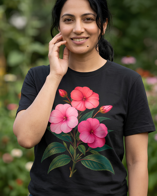 Botanical Impatiens Tee