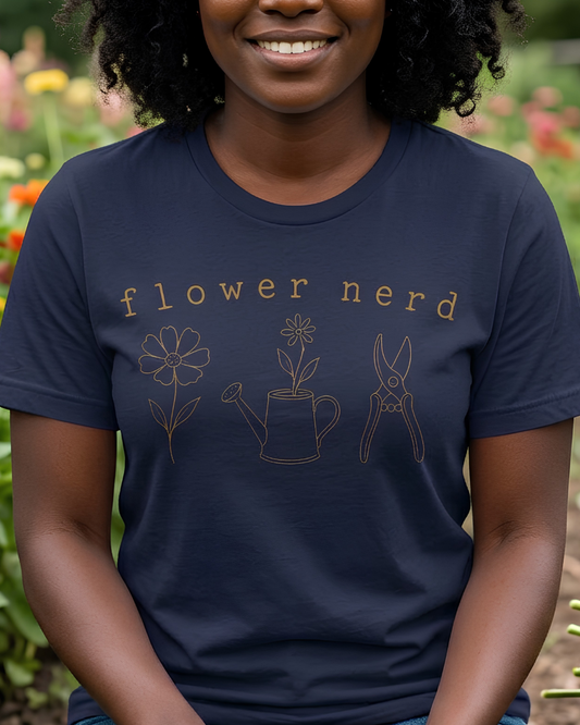 Flower Nerd Tee