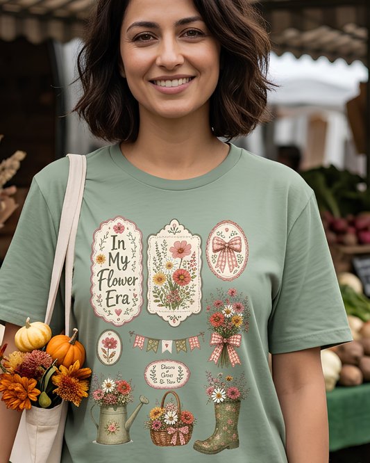 In My Flower Era Vintage Tee