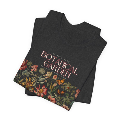 Botanical Garden Floral Tee — Vintage Flower Garden T-Shirt