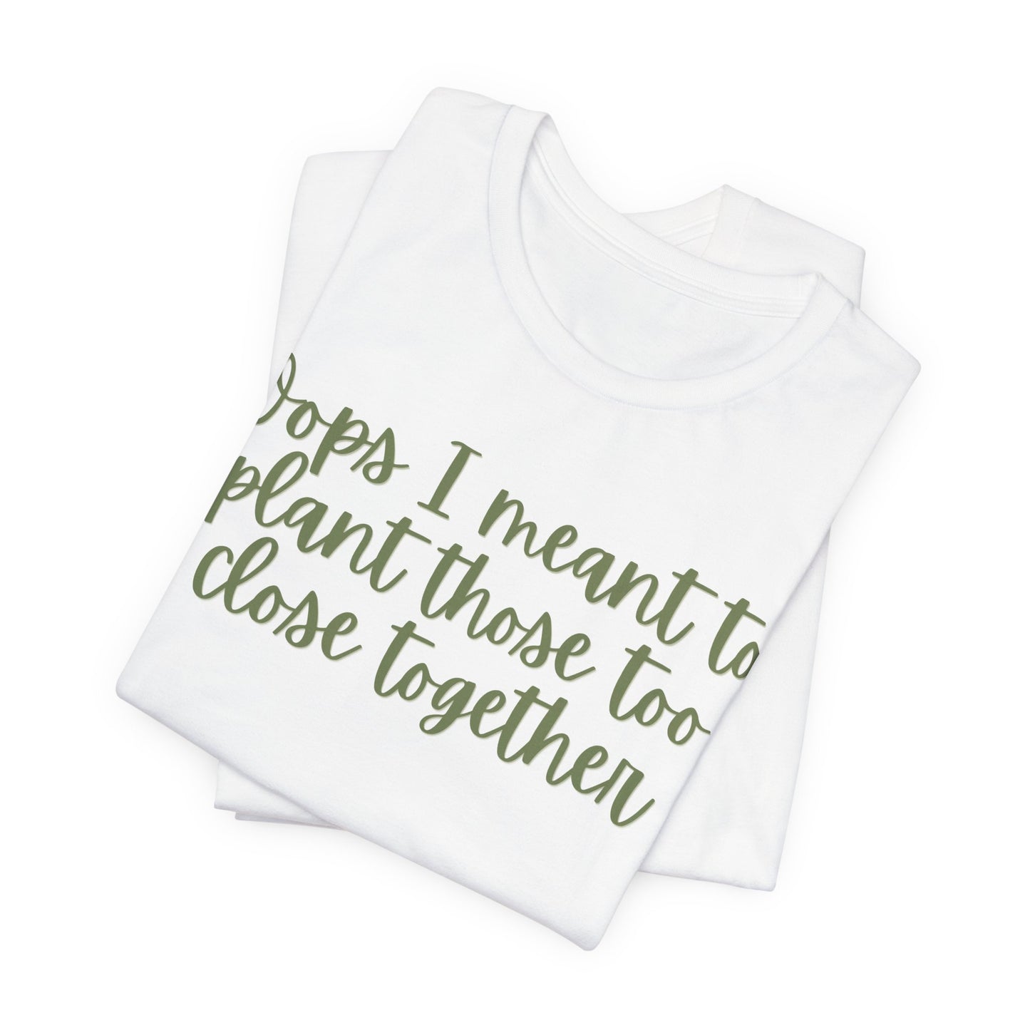 Oops I Meant to Plant Those Too Close Together
