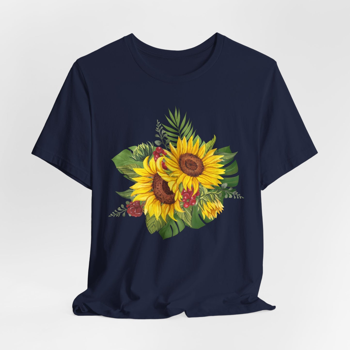 Sunflower Bouquet Tee – Floral Summer Graphic T-Shirt