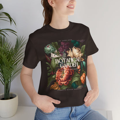 Botanical Garden Floral Tee — Vintage Garden Flowers Shirt