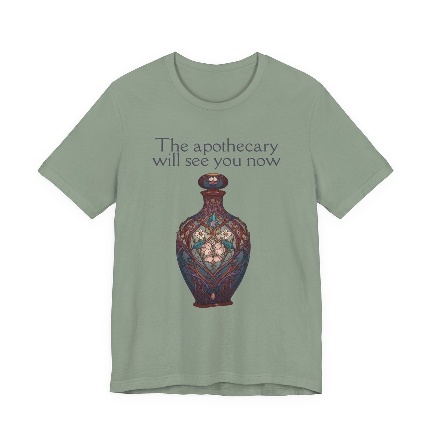 Art Nouveau Apothecary Bottle Tee