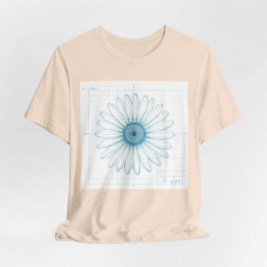 Blueprint of a Daisy Tee