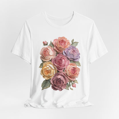 Impasto Rose Bouquet