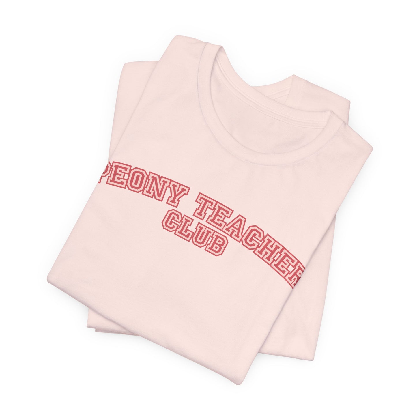Peony Teacher Club T-Shirt