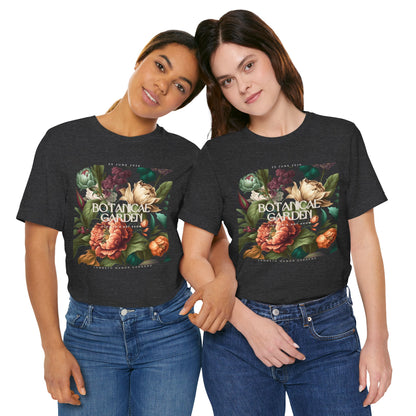 Botanical Garden Floral Tee — Vintage Garden Flowers Shirt