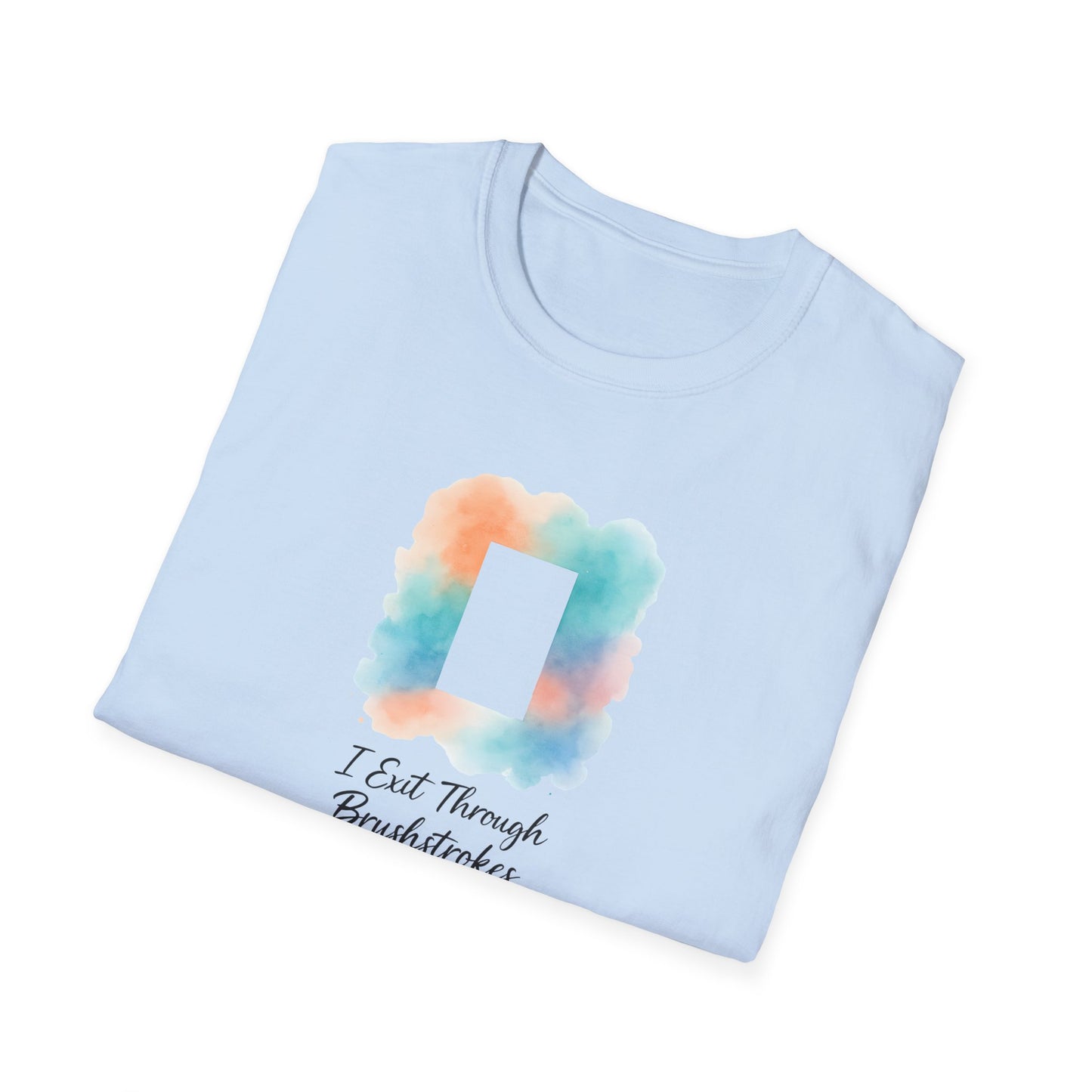 Watercolor Photo Frame T-Shirt