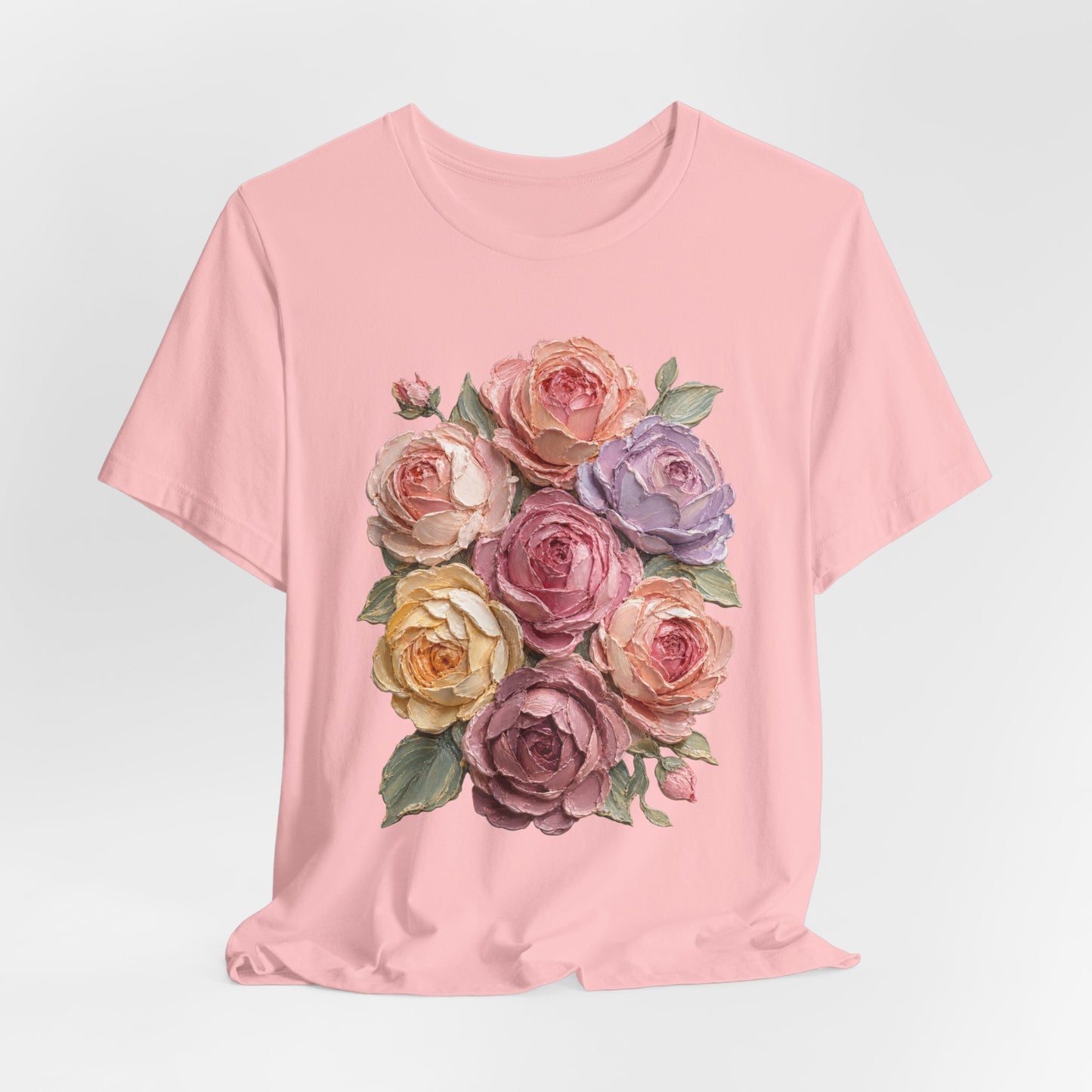 Impasto Rose Bouquet