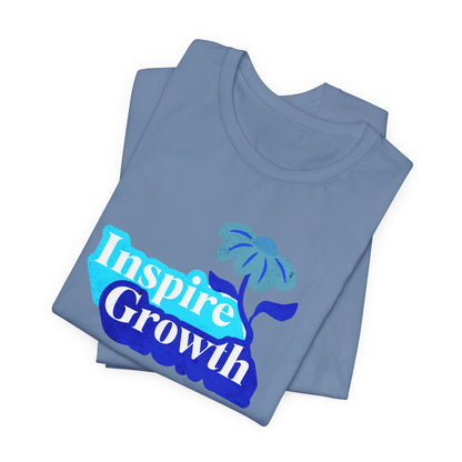 Inspire Growth — Motivational Gardner Graphic Tee